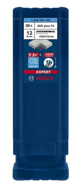 Wiertło EXPERT SDS plus-7X w pracy