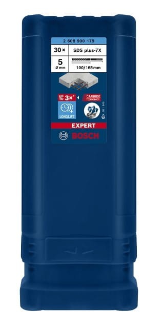 Wiertło EXPERT SDS PLUS-7X w pracy