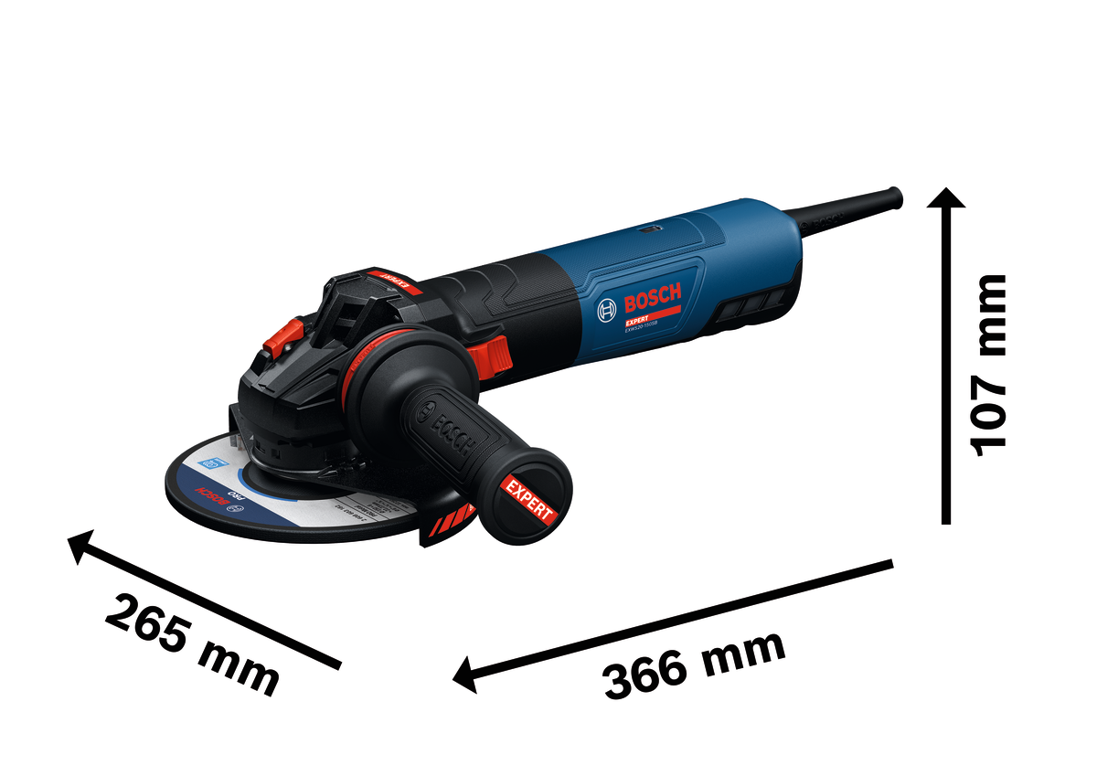 Bosch EXPERT EXWS20-150SB - konstrukcja
