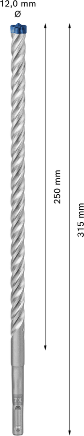 Głowica wiertła EXPERT SDS plus-7X