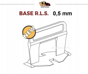 RAIMONDI KLIPSY DO POZIOMOWANIA PŁYTEK RLS 0,5mm 50szt.