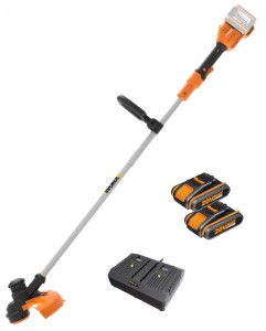 WORX PODKASZARKA AKUMULATOROWA WG183E + akumulatory i ładowarka