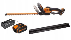 WORX NOŻYCE DO ŻYWOPŁOTU 45 cm AKUMULATOROWE WG261E 1 x 2,0Ah + ŁADOWARKA