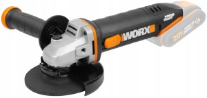 WORX SZLIFIERKA KĄTOWA AKUMULATOROWA WX803.9 125mm
