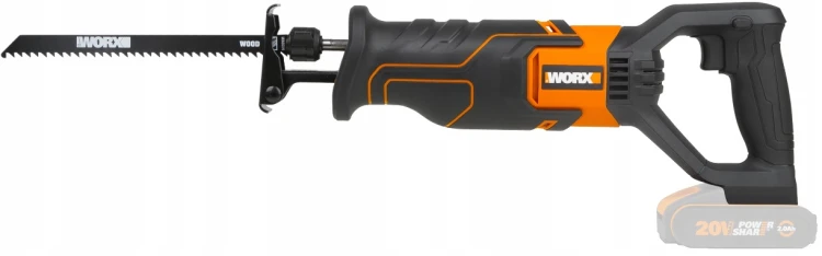 Ergonomiczny uchwyt z gniazdem akumulatora 20V PowerShare i włącznikiem w piły WORX WX500.9