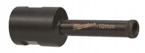 MILWAUKEE WIERTŁO DIAMENTOWE 10mm M14 NA SUCHO