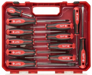 MILWAUKEE ZESTAW ŚRUBOKRĘTÓW MAGNETYCZNYCH 12 szt.