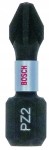 BOSCH BIT UDAROWY KOŃCÓWKA IPMACT CONTROL PZ2 25mm  1szt.