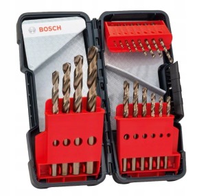 BOSCH ZESTAW WIERTEŁ KOBALTOWYCH do metalu 18szt.