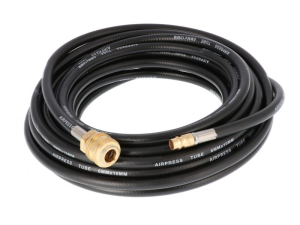 WĄŻ PNEUMATYCZNY GUMOWY OKUTY AIRPRESS 10 x 6 mm 10m 1/4"