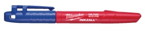 MILWAUKEE MARKER BUDOWLANY NIEBIESKI końcówka 1 mm