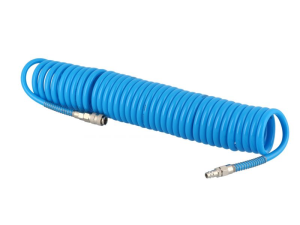 WĄŻ PNEUMATYCZNY SPIRALNY UZBROJONY AIRPRESS 12x8mm 15m
