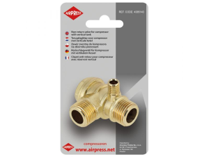 ZAWÓR ZWROTNY AIRPRESS 1/2" x 1/2" x 1/8"