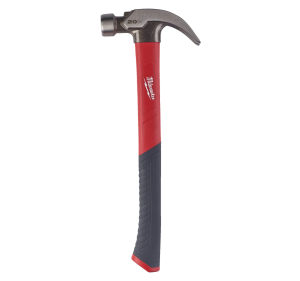 MILWAUKEE MŁOTEK CIESIELSKI, PAZUR ZAKRZYWIONY 570g Z WŁÓKNA SZKLANEGO