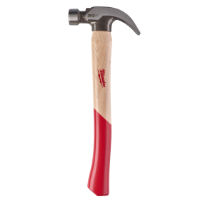 MILWAUKEE MŁOTEK CIESIELSKI, PAZUR ZAKRZYWIONY 570g Z DREWNA HIKOROWEGO