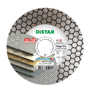 DISTAR TARCZA DIAMENTOWA 115 x 22,23; 1,6; 25 EDGE DRY