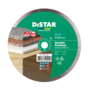 DISTAR TARCZA DIAMENTOWA 230 x 25,4; 1,9; 10 GRANITE PREMIUM