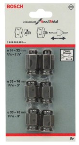 BOSCH ZESTAW ADAPTERÓW–PRZEDŁUŻEK REDUKCJA DO OTWORNIC POWER CHANGE