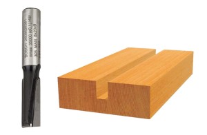 BOSCH FREZ DO DREWNA DO WPUSTÓW DWUOSTRZOWY średnica 8mm, uchwyt 8mm