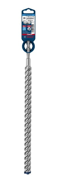 Oryginalne opakowanie wiertła Bosch EXPERT SDS Plus-7X 25 x 400 x 450 mm 2608900151