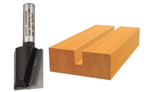 BOSCH FREZ DO DREWNA DO WPUSTÓW  DWUOSTRZOWY  średnica 20mm, uchwyt 8mm