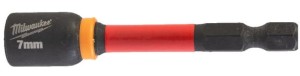 MILWAUKEE NASADKA MAGNETYCZNA HEX 7 mm SHOCKWAVE™ - NOWA GENERACJA