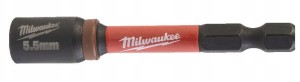 MILWAUKEE NASADKA MAGNETYCZNA HEX 5,5 mm SHOCKWAVE™ - NOWA GENERACJA