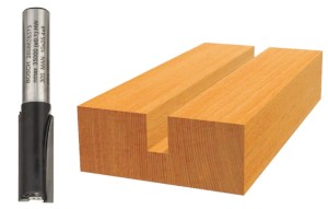 BOSCH FREZ DO DREWNA DO WPUSTÓW WYDŁUŻONY DWUOSTRZOWY średnica 10mm, uchwyt 8mm 