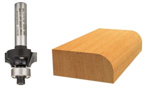 BOSCH FREZ DO DREWNA DO ZAOKRĄGLEŃ Z ŁOŻYSKIEM R4  średnica 20,7mm   uchwyt 8mm