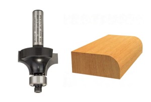 BOSCH FREZ DO DREWNA DO ZAOKRĄGLEŃ Z ŁOŻYSKIEM R8  średnica 28,7mm   uchwyt 8mm