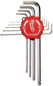 MILWAUKEE ZESTAW KLUCZY IMBUSOWYCH 9 szt.