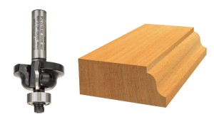 BOSCH FREZ DO DREWNA DO KRAWĘDZI Z ŁOŻYSKIEM R4 średnica 28,6mm  uchwyt 8mm