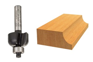 BOSCH FREZ DO DREWNA DO ŻŁOBIEŃ Z ŁOŻYSKIEM R6  średnica 24,7mm, uchwyt 8mm