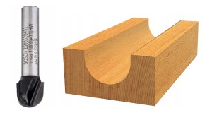 BOSCH FREZ PROMIENIOWY WYPUKŁY średnica 9,5mm  uchwyt 6mm