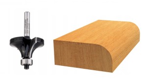 BOSCH FREZ DO KRAWĘDZI ŁOŻYSKIEM R6,2  średnica 38,1mm  uchwyt 6mm