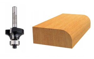 BOSCH FREZ DO KRAWĘDZI Z ŁOŻYSKIEM R6,3 średnica 25,4mm   uchwyt 6mm