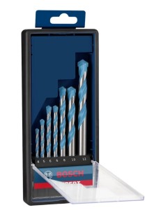 BOSCH  ZESTAW WIERTEŁ  CYL-9  EXPERT MultiConstruction   7szt.