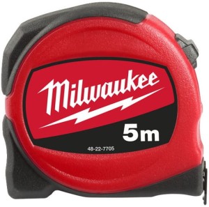 MILWAUKEE ZWIJANA MIARA SLIM 5m S5/19
