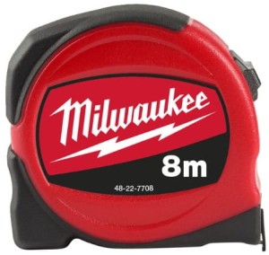 MILWAUKEE ZWIJANA MIARA SLIM 8m S8/25