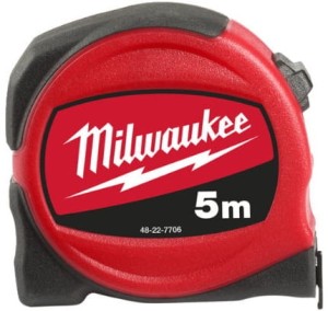 MILWAUKEE ZWIJANA MIARA SLIM 5m S5/25