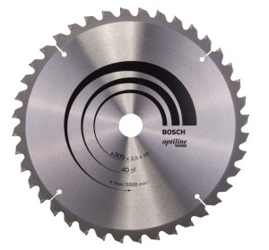 BOSCH TARCZA PIŁA  DO DREWNA  Optiline Wood  305 mm   40z 