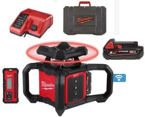 MILWAUKEE POZIOMY LASER OBROTOWY 600 M ONE-KEY M18 RLOH600-201C