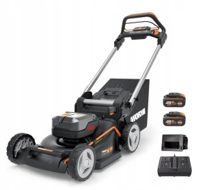 WORX KOSIARKA AKUMULATOROWA 46 cm z NAPĘDEM WG749E 2 x AKU + ładowarka
