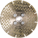 FERRATi TARCZA TNĄCA I SZLIFUJĄCA Z NASYPEM DIAMENTOWYM 125 MM VELOCE 22,23  F20124