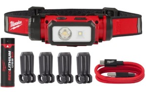 MILWAUKEE LATARKA CZOŁOWA CZOŁÓWKA ŁADOWANA PRZEZ USB 600 LUMENÓW L4 HL2-301