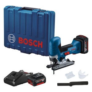 BOSCH WYRZYNARKA  AKU  GST 185-LI  z rękojeścią prostą,  2x4Ah, walizka 