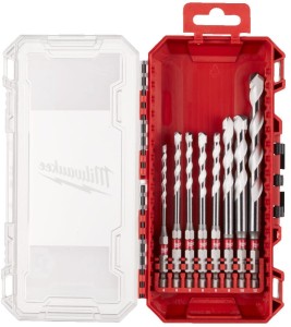 MILWAUKEE ZESTAW WIERTEŁ UNIWERSALNYCH 8 szt MULTI MATERIAL DRILLS GEN 2