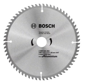 BOSCH TARCZA PIŁA WIDIOWA 230 mm 64z PANELE ALUMINIUM