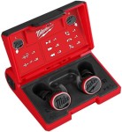 MILWAUKEE SŁUCHAWKI BEZPRZEWODOWE ZATYCZKI DO USZU Z BLUETOOTH ŁADOWANE PRZEZ USB L4 RLEPB-301