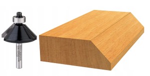 BOSCH FREZ DO DREWNA KĄTOWY ZEWNĘTRZNY  kąt 45°   średnica 34,9mm   uchwyt 6mm